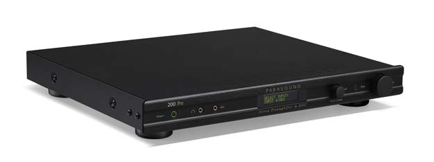 Parasound Preamplifier and DAC in the NewClassic Line (click for hi-res image)