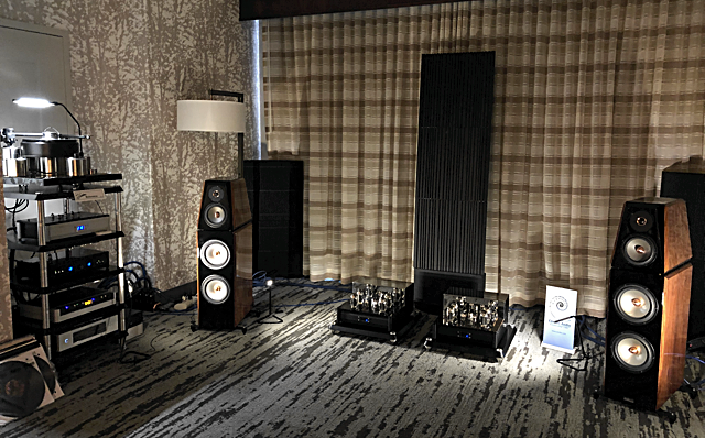 World class showroom of products from Cardas Audio, Doshi Audio, Joseph Audio and J.Sikora at RMAF 2019