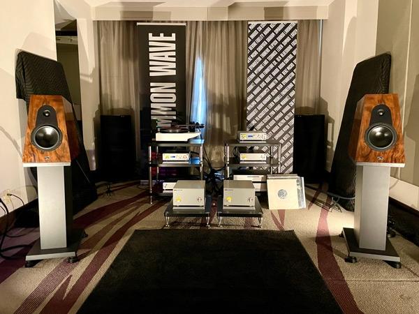 Common Wave Hi-Fi with QLN, Innuos and Nagra at THE Show at Long Beach California 2022
